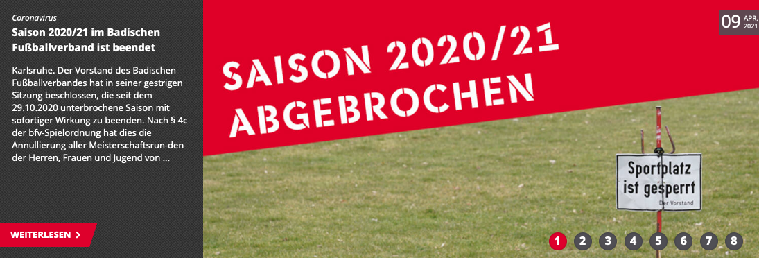 Abbruch der Spielrunde